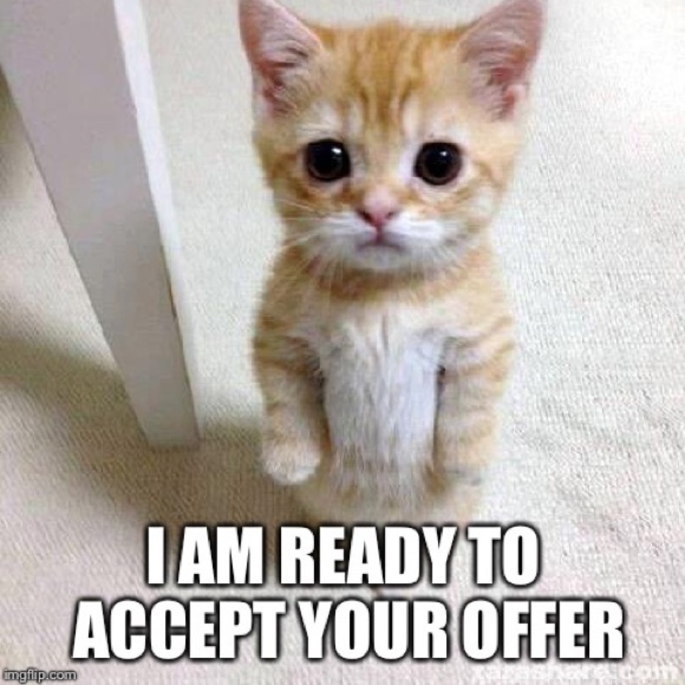 I accept reasonable offers! Let me know 💗